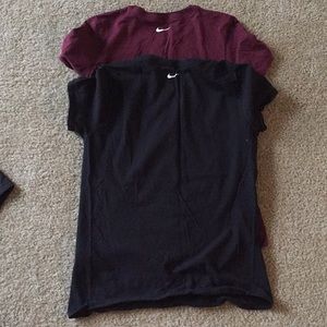 2- Nike t shirts size small and medium